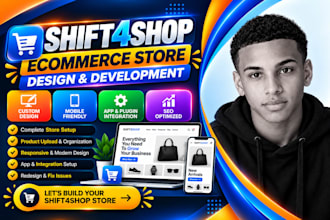 build shift4shop store 3dcart store shift4shop website 3dcart website design