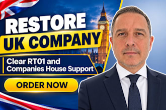 restore dissolved UK ltd company, rt01