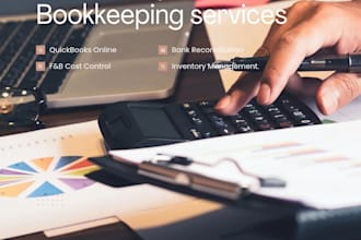 do quickbooks online bookkeeping, food cost controlling