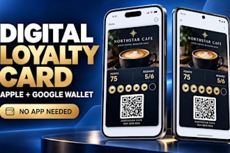 create a digital loyalty card for apple and google wallet