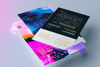 design a flyer for print and digital use