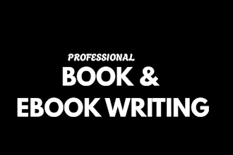 write book and ebook, book writing