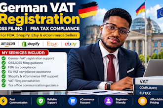 manage your german vat registration, oss filing and amazon eu tax compliance