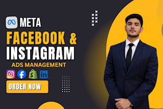run meta ads, facebook instagram ads, shopify ads, and lead generation campaign