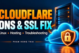 fix cloudflare dns SSL and linux hosting issues