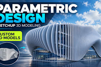 create parametric architectural 3d models in sketchup