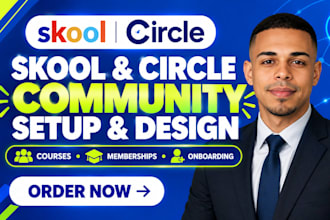setup circle so skool online course community circle skool community circle so