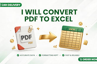do pdf to excel, pdf to google sheets and do copy paste work