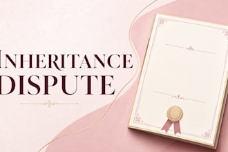 draft your inheritance dispute demand letter and legal documents