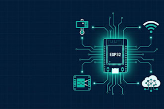 develop esp32 and arduino iot firmware with sensors and mqtt