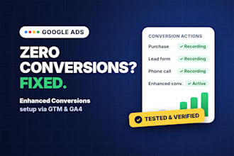 fix or setup google ads conversion tracking and enhanced conversions