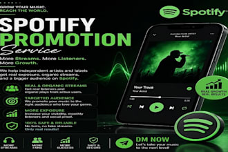 do professional spotify music promotion