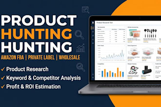 do amazon product research, fba product hunting, private label and wholesale