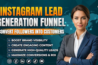 build an instagram lead generation funnel for your business
