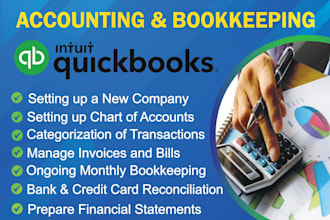 do bookkeeping in quickbooks online