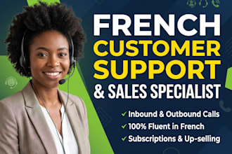 provide professional french customer support