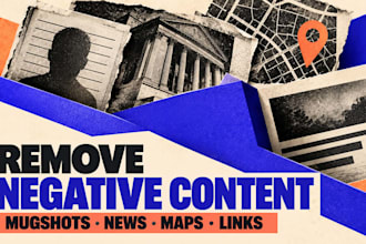 remove mugshots delete negative articles bad google map listing news cases links