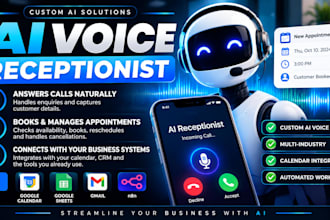 build an ai voice receptionist and phone agent