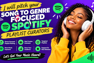pitch your song to genre focused spotify playlist curators