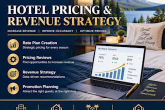 create hotel rate plans and pricing strategies