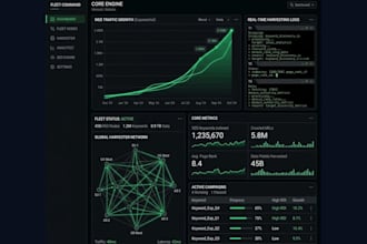 build an enterprise programmatic SEO and data harvester