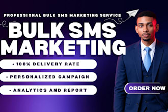 send bulk SMS message marketing, bulk email, text message, SMS blast and SMS
