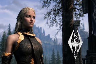 create custom skyrim se mod, follower, armor, weapon and outfit