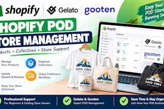 shopify print on demand mentor consultant coach store manager