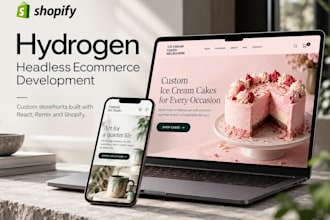 build a shopify hydrogen headless ecommerce storefront