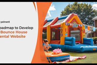 design house bounce website equipment party website glamping website
