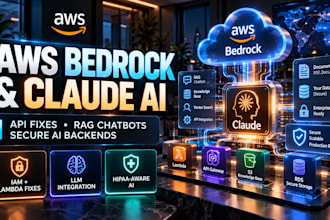 fix aws bedrock developer hipaa compliant api rag claude ai chatbot backend llm