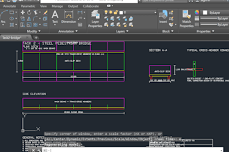 create 2d autocad drawings for civil and architecture projects