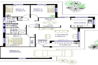draw a site plan, plot plan, landscape plan of city permit for property approval
