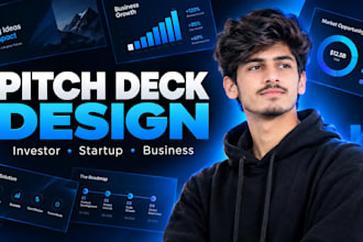 design business pitch deck powerpoint presentation