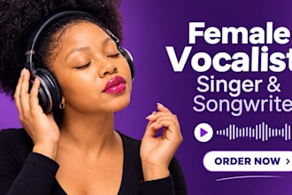 recreate custom pop edm vocal indie pop vocalist edm singer topline fmale singer