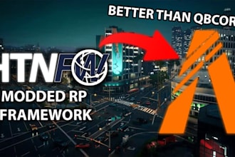 build and customize a professional fivem rp server