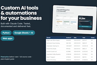 build a custom ai tool or automation with claude code