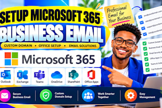 setup microsoft 365 business email custom domain office setup email migration