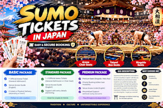 book sumo ticket for you in japan