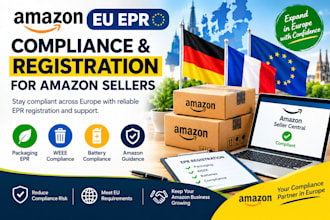 provide eu epr compliance and registration for amazon sellers
