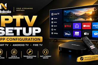 set up iptv apps and troubleshoot streaming issues on compatible devices