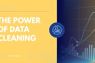 be your data cleaning