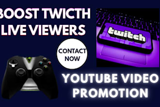 do organic video promotion or channel promotion