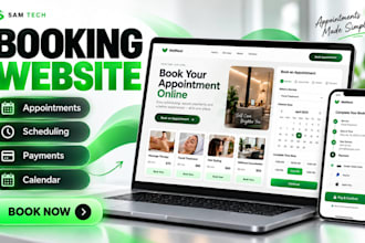 design a wordpress appointment booking website with online scheduling