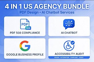 fix pdf 508 compliance remediation setup ai chatbot website