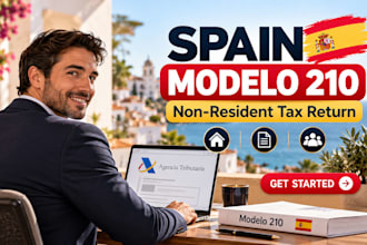 prepare spain modelo 210 tax return for non resident property owners