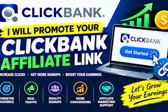promote clickbank affiliate link, affiliate marketing, clickbank link promotion