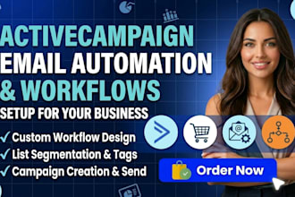 set up activecampaign email automation and workflows