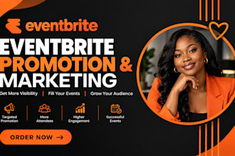 create and automate your eventbrite promotion webinar marketing VA