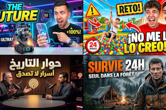 design professional youtube thumbnails in 2 hours